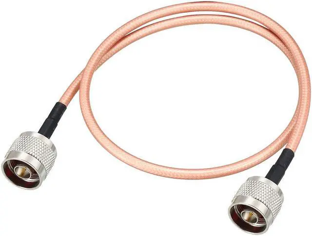 Main image of Low Loss RF Coaxial Cable Connection Coax Wire RG-142 N Male to N Male 60cm