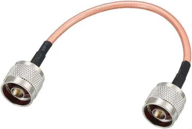 Main image of Low Loss RF Coaxial Cable Connection Coax Wire RG-142 N Male to N Male 20cm