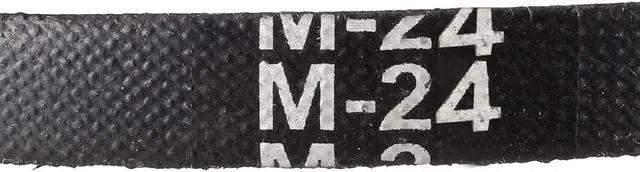 Alt view image 4 of 4 - M-24 Drive V-Belt 24" Effective Circumference Length Rubber Power Transmission Belt