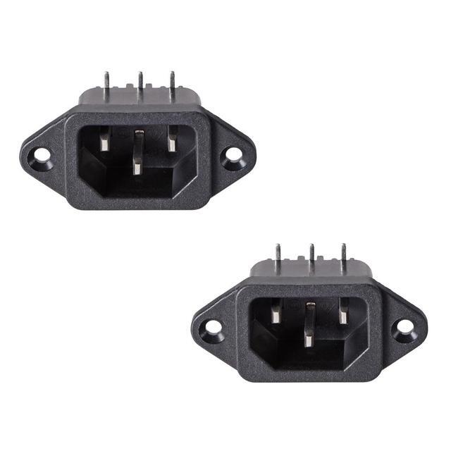 2 Pair/ 4pcs IEC320 C14 C13 Electrical AC Socket 3... – Grandado