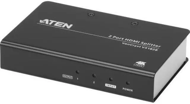 Alt view image 6 of 17 - ATEN VS182B 2-Port True 4K HDMI Splitter