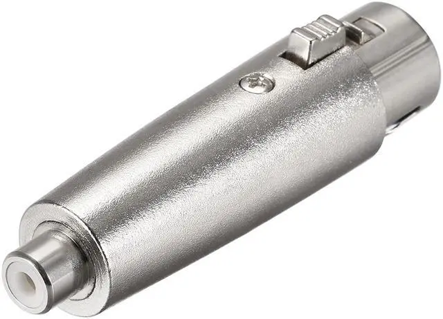 Alt view image 3 of 5 - XLR Female to RCA Female Adapter,Gender Changer - 3 Pin XLR-F to RCA-F Converter,Microphones Plug-In Audio Adapter Connector,Mic Female Plug,4pcs