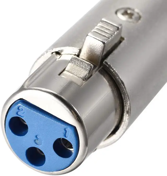 Alt view image 5 of 5 - XLR Female to RCA Female Adapter,Gender Changer - 3 Pin XLR-F to RCA-F Converter,Microphones Plug-In Audio Adapter Connector,Mic Female Plug,4pcs