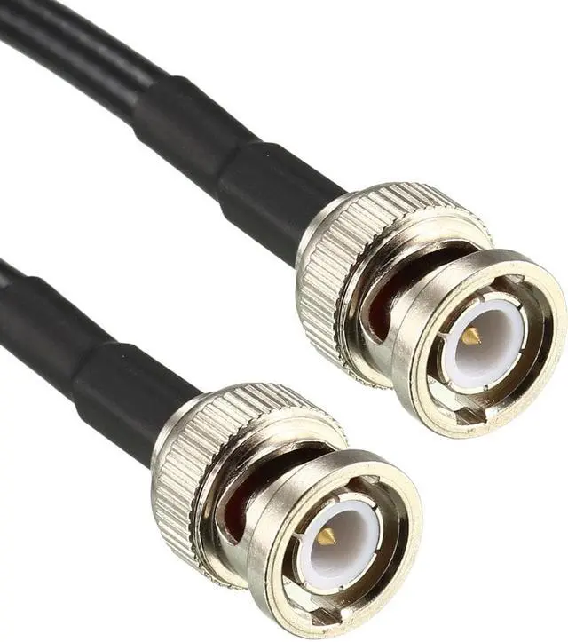 Alt view image 3 of 4 - RG58 Coaxial Cable with BNC Male to BNC Male Connectors 50 Ohm 20 Inch 2pcs