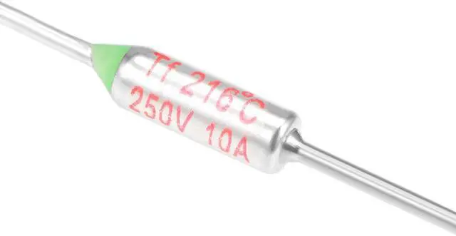 Alt view image 3 of 3 - Thermal Fuse 250V 10A TF 216 Celsius Degree Temperature Electrical Circuit Cutoff 5pcs