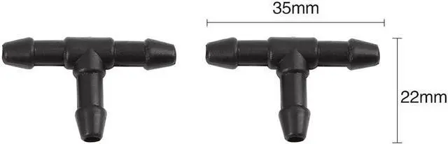 Alt view image 3 of 6 - Car Front Windshield Washer Nozzles Kit 55372143 for Jeep Grand Cherokee 11-17