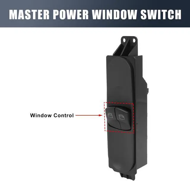Alt view image 3 of 7 - A9065451513 Car Front Window Electric Master Control Switch for Mercedes Sprinter Vito VW Crafter