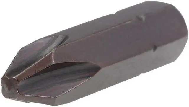 Alt view image 3 of 4 - Phillips Bits 5/16 Inch 8mm Hex Shank 32mm Length Cross PH3 Magnetic Screw Driver S2 Screwdriver Bit