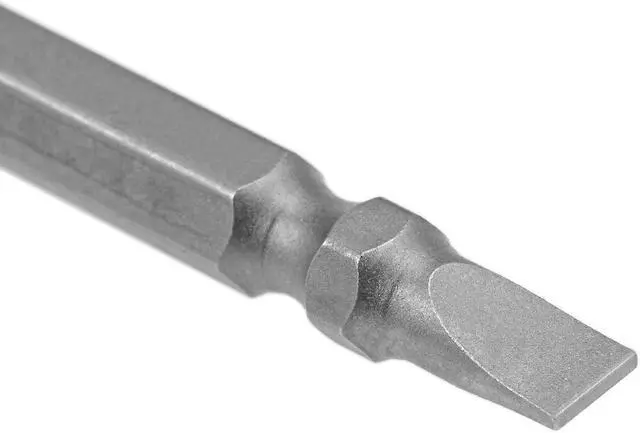 Alt view image 4 of 4 - 1/4" Hex Shank 65mm Length Magnetic Screwdriver SL5/PH2 Slotted-Phillips Double-Head Screwdriver Bits S2 Alloy Steel