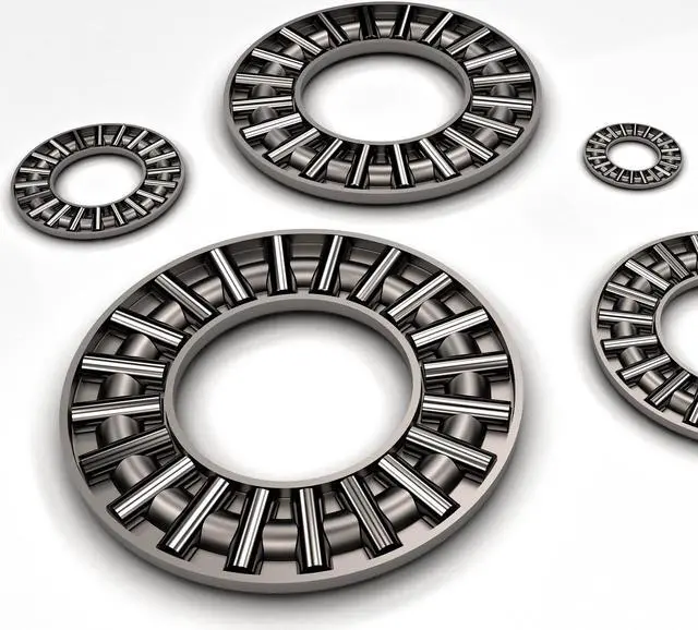 Alt view image 4 of 4 - Tc1018 Needle Roller Thrust Bearings with Washers 5/8-inch Bore 1-1/8-inches Od 5/64-inch Width 16000rpm Limiting Speed 5pcs