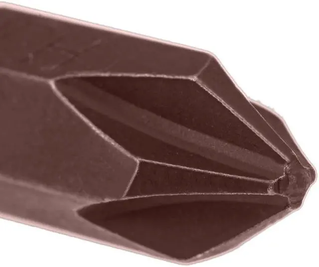 Alt view image 3 of 4 - 5pcs 5/16" Hex Shank 32mm Length Magnetic Phillips Cross Screwdriver, PH2 Head Screwdriver Bits S2 Alloy Steel