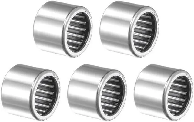 Main image of SCE1212 Needle Roller Bearings, Drawn Cup Open End, 3/4-inch Bore 1-inch OD 3/4-inch Width 15300N Static Load 22100N Dynamic Load 5pcs