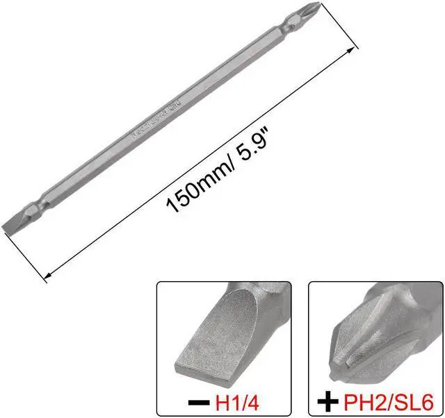 Alt view image 2 of 7 - #3 Phillips Impact Screwdriver, 12-Inch Cross Point Keystone Demolition Driver