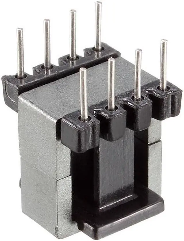 Main image of 10 Sets EE10 4 with 4pin Transformer Bobbin PC40 Ferrite Core Vertical 20 Ferrite Halves and 10 Bobbin
