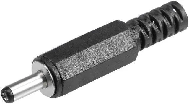 Main image of 20Pcs DC Male Connector 3.5mm x 1.35mm Power Cable Jack Adapter Black