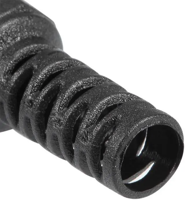 Alt view image 5 of 5 - 5Pcs DC Male Connector 2.5mm x 0.7mm Power Cable Jack Adapter Black