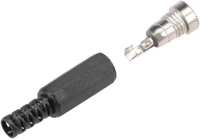 Alt view image 3 of 5 - 50pcs 5.5mm x 2.1mm Female DC Power Jack Connector Socket Adapter for Power Supply Connector