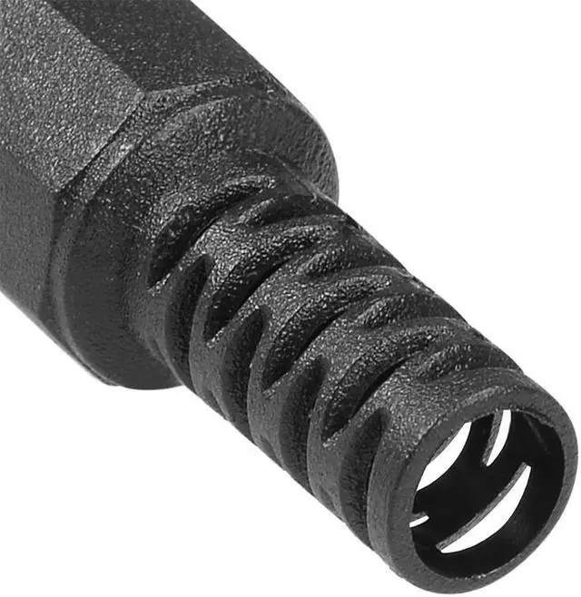 Alt view image 5 of 5 - 4Pcs DC Male Connector 5.5mm x 2.5mm x 14mm Power Cable Jack Adapter Black