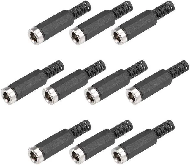 Main image of 10pcs 5.5mm x 2.1mm Female DC Power Jack Connector Socket Adapter for Power Supply Connector