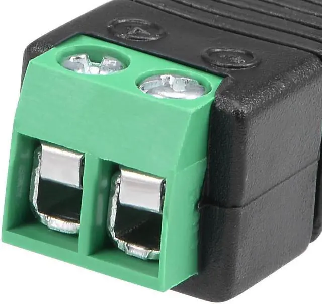 Alt view image 3 of 4 - DC Male Connector 5.5x2.1mm Power Jack Adapter 20Pcs for Led Strip CCTV Security Camera Cable Wire Ends