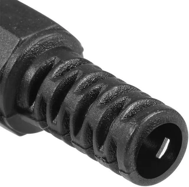 Alt view image 5 of 5 - 10Pcs DC Male Connector 3.5mm x 1.1mm Power Cable Jack Adapter Black