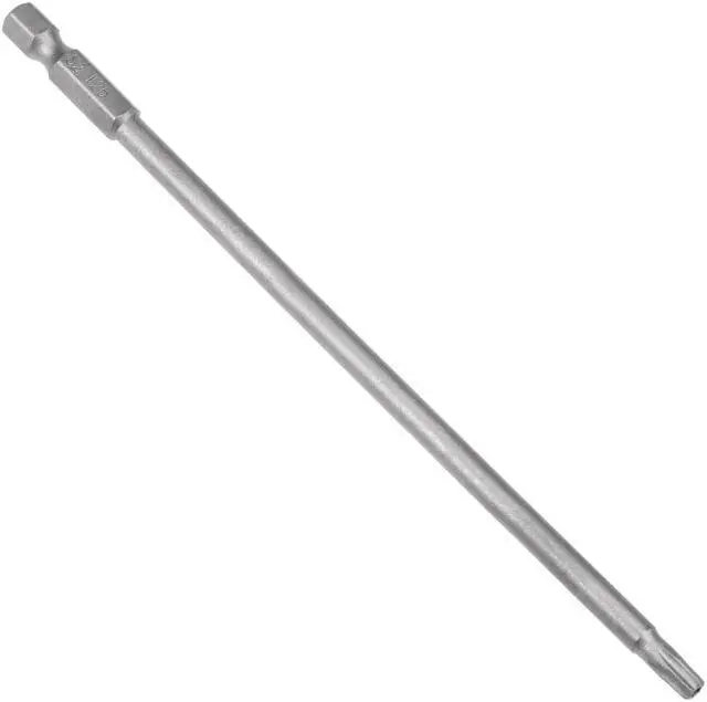 Alt view image 5 of 5 - 10 Pcs 1/4" Hex Shank T25 Magnetic Security Torx Screwdriver Bits 150mm Length