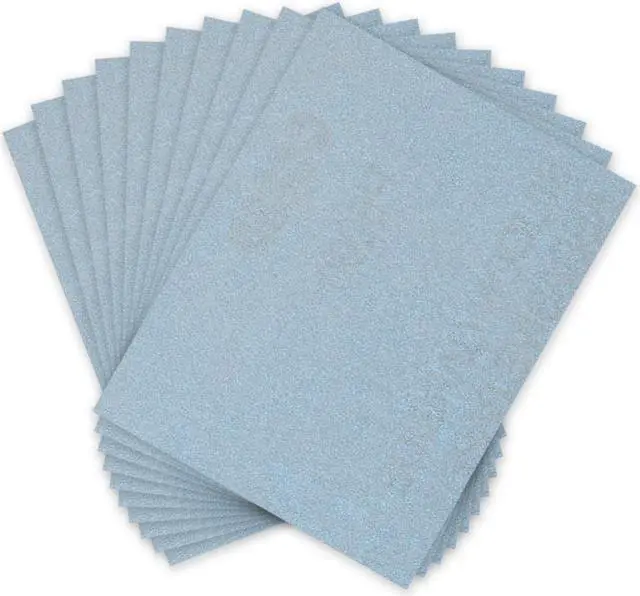Main image of 10pcs 5000 Grits Wet Dry Waterproof Sandpaper Assortment 9-inch X 11-inch Abrasive Paper Sheets for Wood Furniture Metal Automotive Polishing
