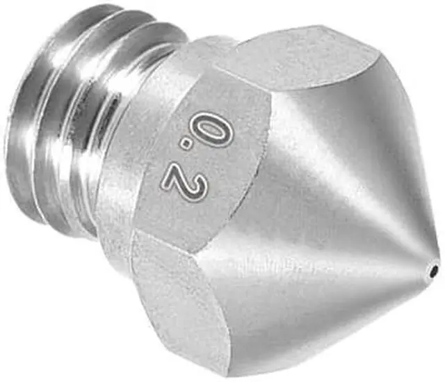 Alt view image 5 of 5 - 0.2mm 3D Printer Nozzle, Fit MK10 Extruder Head, for 1.75mm Filament Stainless Steel 1pcs