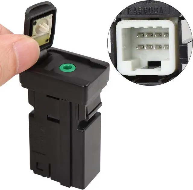 Alt view image 7 of 7 - Car Auxiliary Aux Stereo Adaptor 86190-02010 for 2009-2012 Toyota RAV4 2009-2013 Toyota Corolla