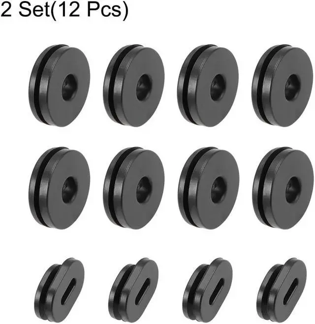 Alt view image 2 of 5 - Side Cover Grommet Single Side Rubber Washer for Motorcycle 2Set