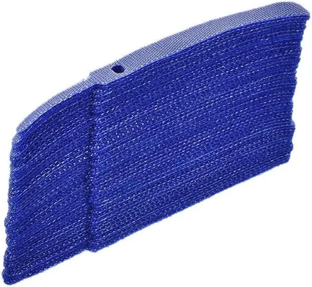 Alt view image 6 of 7 - Reusable Cable Ties, 4 Inch Hook and Loop Cord Wraps, Blue Zip Tie 50pcs