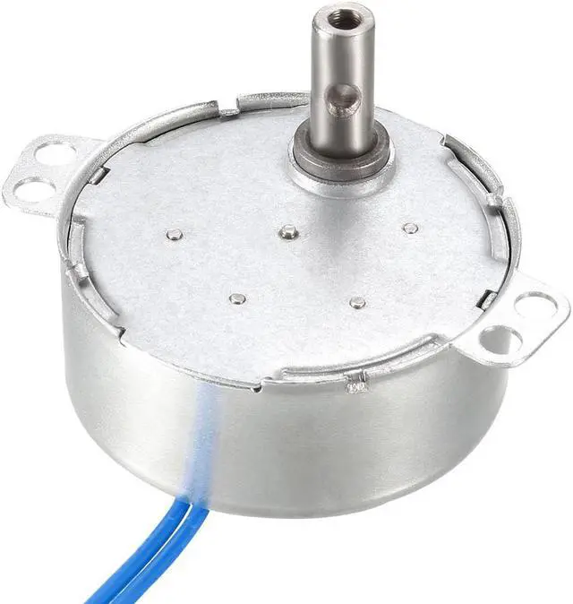 Main image of Electric Synchron Motor Turntable Synchronous Motor 100-127 VAC 5-6RPM 50-60 Hz 4W CCW Direction
