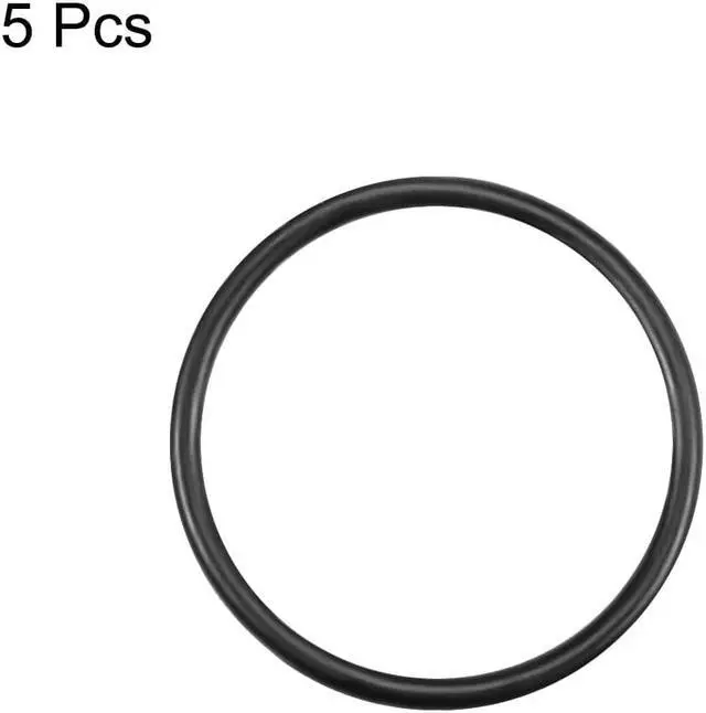 Alt view image 2 of 3 - O-Rings Nitrile Rubber 44mm Inner Diameter 51mm OD 3.5mm Width Round Seal Gasket 5Pcs