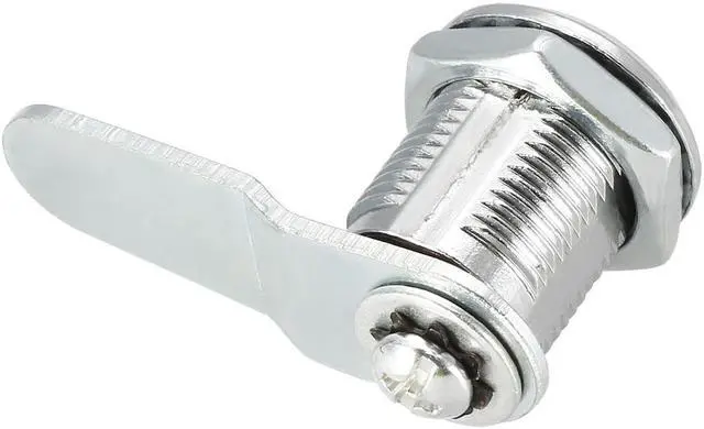 Alt view image 5 of 6 - Cam Lock 20mm Cylinder Length 48mm X 2mm Cam Cabinet Locks Keyed Different