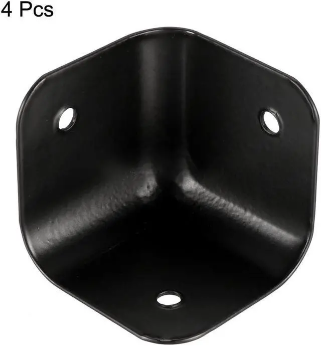 Alt view image 3 of 3 - Metal Box Corner Protectors Edge Guard Protector 35 X 35 X 35mm 4pcs