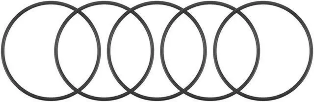 Main image of O-Rings Nitrile Rubber 45mm Inner Diameter 48.6mm OD 1.8mm Width Round Seal Gasket 5Pcs