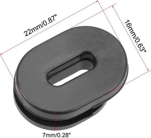 Alt view image 4 of 5 - Side Cover Grommet Single Side Rubber Washer for Motorcycle 2Set