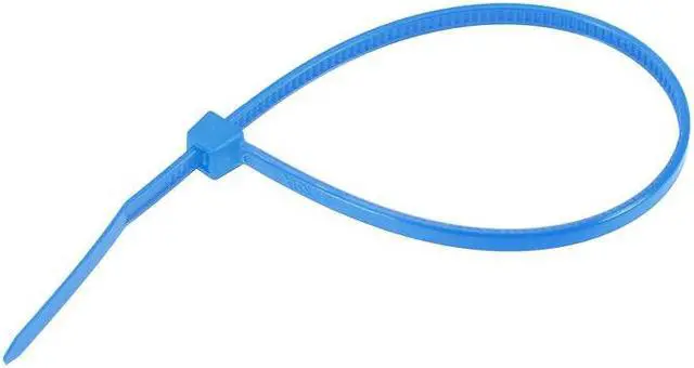 Alt view image 3 of 3 - Cable Zip Ties 150mmx2.5mm Self-Locking Nylon Tie Wraps Blue 80pcs