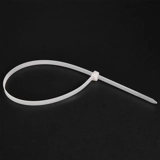 Alt view image 3 of 4 - Cable Zip Ties 450mmx4.8mm Self-Locking Nylon Tie Wraps White 40pcs