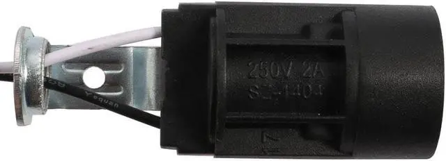 Alt view image 3 of 5 - 4pcs Black 60mm Height Wall Lamp Pendant Light Holder E14 Lamp Socket w Wire