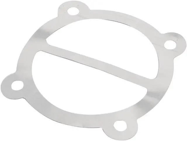 Alt view image 2 of 2 - 5Pcs 85mm Dia Air Compressor Cylinder Head Gasket Silver Tone