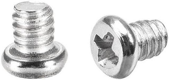 Main image of M2 x 2mm Laptop Notebook Computer Screws Phillips Head Screw Silver Tone 2.8mm Dia Screw Head for IBM HP Dell Lenovo Gateway Acer Samsung 200pcs