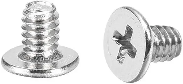 Main image of M2 x 3mm Laptop Notebook Computer Screws Phillips Head Screw Silver Tone 3.8mm Dia Screw Head for IBM HP Dell Lenovo Gateway Acer Samsung 100pcs