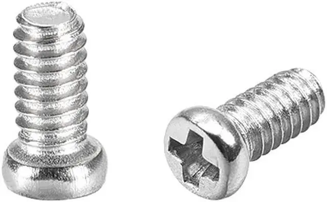 Main image of M2 x 4mm Laptop Notebook Computer Screws Phillips Head Screw Silver Tone 2.8mm Dia Screw Head for IBM HP Dell Lenovo Gateway Acer Samsung 50pcs