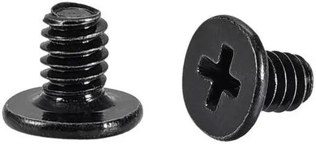 Main image of M2 x 3mm Laptop Notebook Computer Screws Phillips Head Screw Fastener Black 3.8mm Dia Screw Head for IBM HP Dell Lenovo Sony Gateway Acer Samsung 100pcs