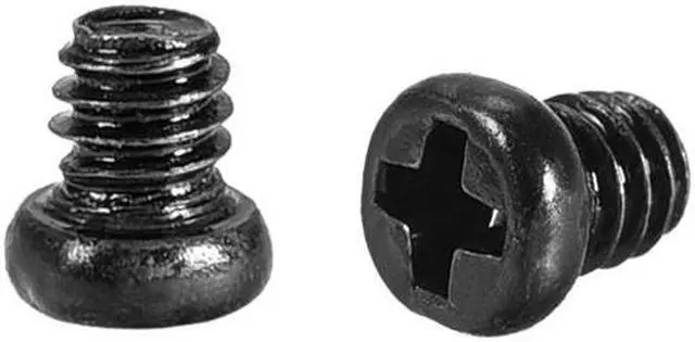 Main image of M2 x 2mm Laptop Notebook Computer Screws Phillips Head Screw Fastener Black 2.8mm Dia Screw Head for IBM HP Dell Lenovo Sony Gateway Acer 50pcs