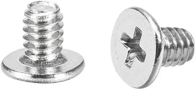 Main image of M2 x 3mm Laptop Notebook Computer Screws Phillips Head Screw Silver Tone 3.8mm Dia Screw Head for IBM HP Dell Lenovo Gateway Acer Samsung 50pcs