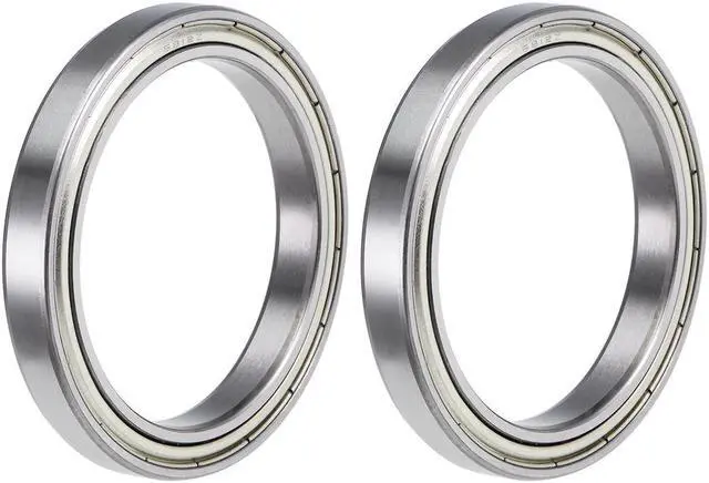 Alt view image 5 of 7 - 6812ZZ Deep Groove Ball Bearings Z2 60mm x 78mm x 10mm Double Shielded Chrome Steel 2pcs