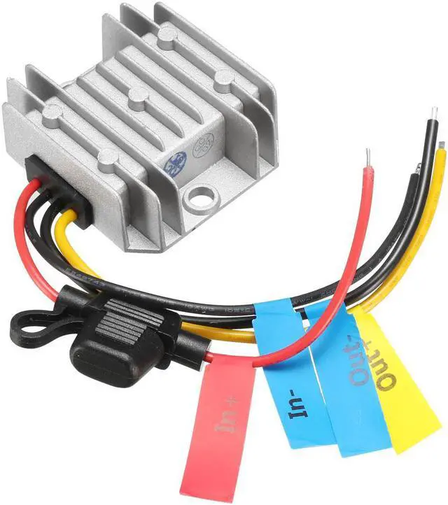 Main image of DC 12V 24V 36V To DC 5V 10A 50W Waterproof Car Power Supply Converter Regulator