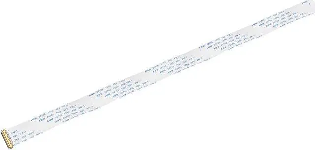 Alt view image 5 of 5 - Flexible Flat Cable, 30 Pins 0.5mm Pitch 300mm FPC FFC Flexible Ribbon Cable for LCD TV Car Audio DVD Player Laptop (A Type)